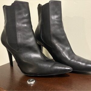 Ralph Lauren Black Heeled Boots